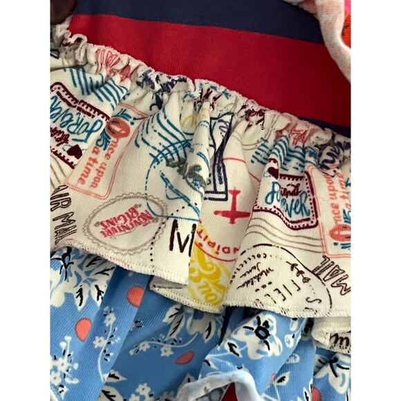 Matilda Jane Dress Size 4 Pullover Sleeveless Tiered Ruffle 2 sets available twi - Picture 6 of 9